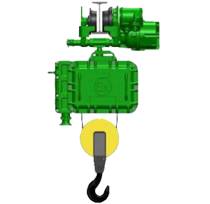 Таль электрическая взрывозащищенная г/п 5,0 т Н - 24 м, тип ВТ